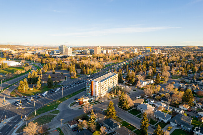 Aerial of Building - At Kaleidoscope