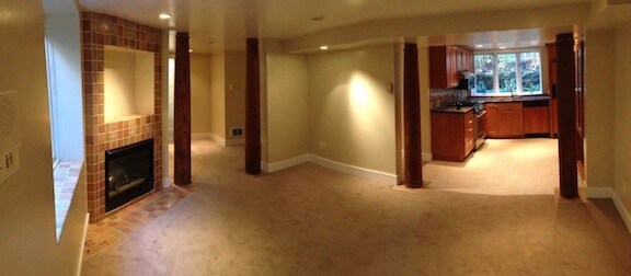 Living Room to Study and Kitchen View - 7249 W Green Lake Dr N