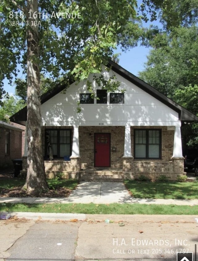 818 16th Ave, Tuscaloosa, AL 35401 House Rental in Tuscaloosa, AL