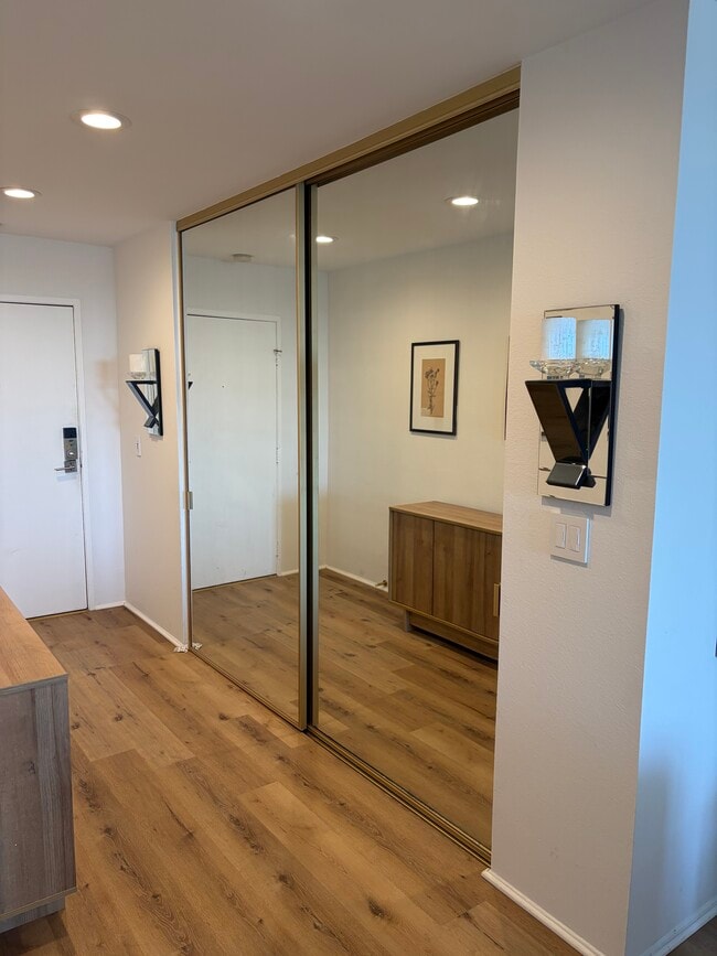 Entryway with large built in closet - 8530 Holloway Dr