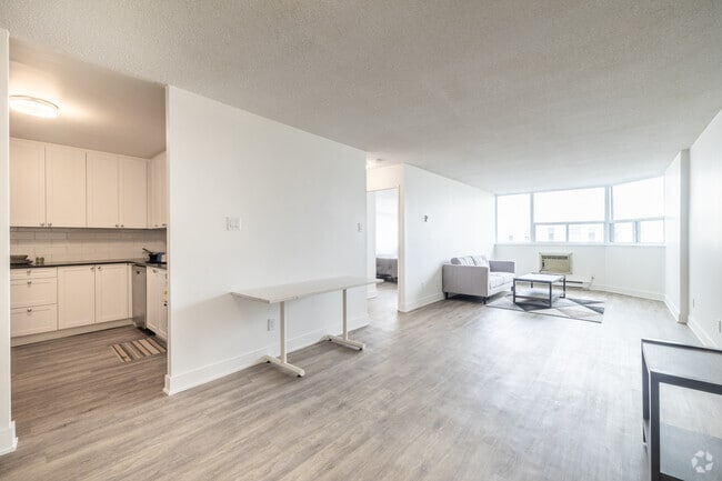 1BR, 1BR - 825SF - Living Room - 190 Lees Ave