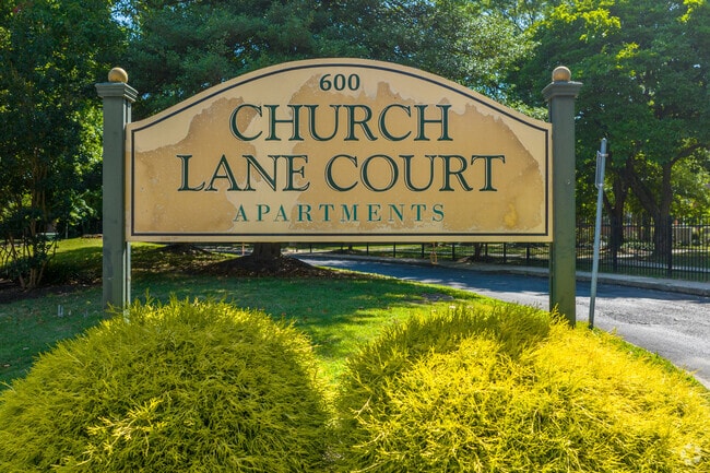 Sign - Church Lane Court