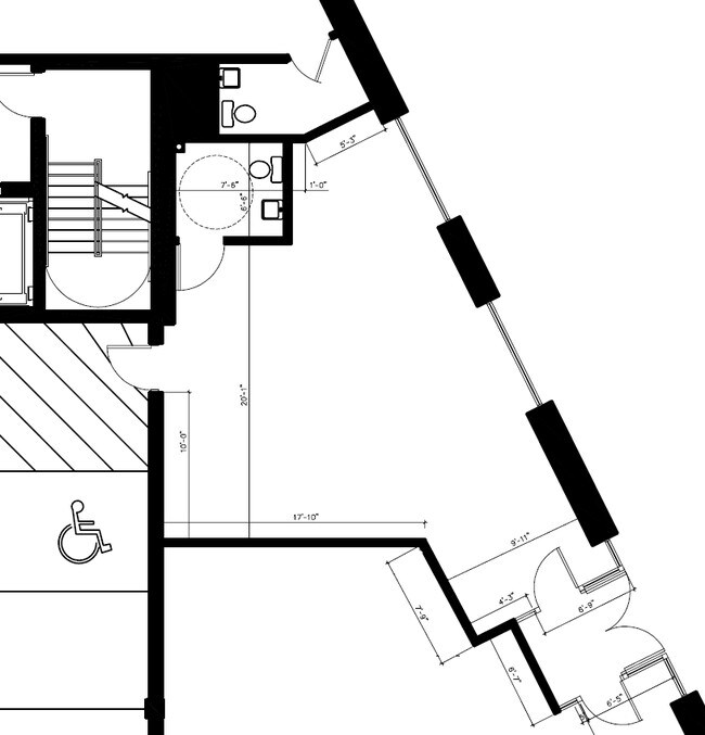 Plano de planta de 4033 N Lincoln - 4001-4037 N. Lincoln Ave