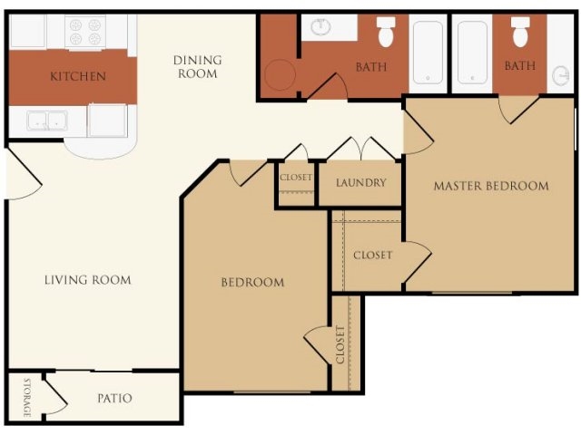 2BR/2BA - Briarwood Apartment Homes