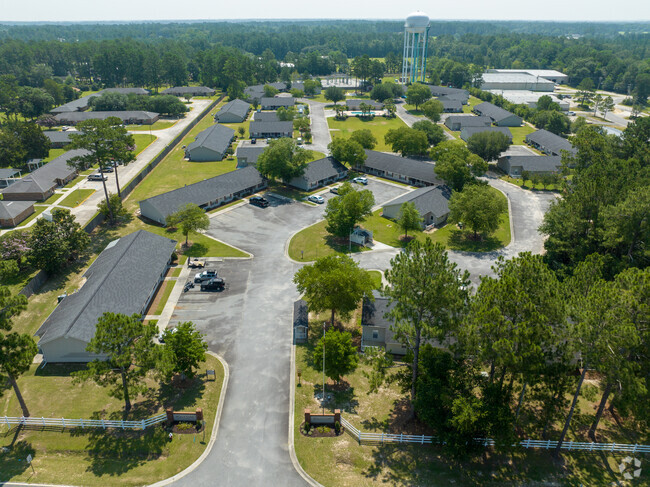 Aerial Photo - Holly Cove Apartments