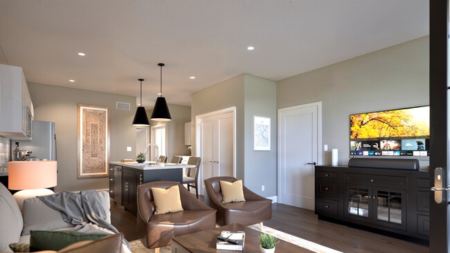 1BR Living Room - The Delta