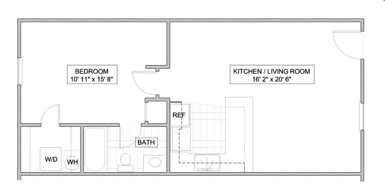 1BR/1BA - ARGWF Greenway Flats
