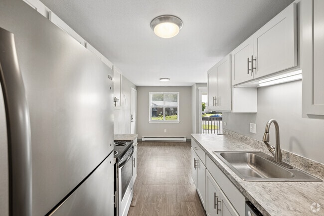Boston Deluxe Renovado - 2 habitaciones, 1 baño - 862 pies cuadrados - Cocina - The Social Amherst