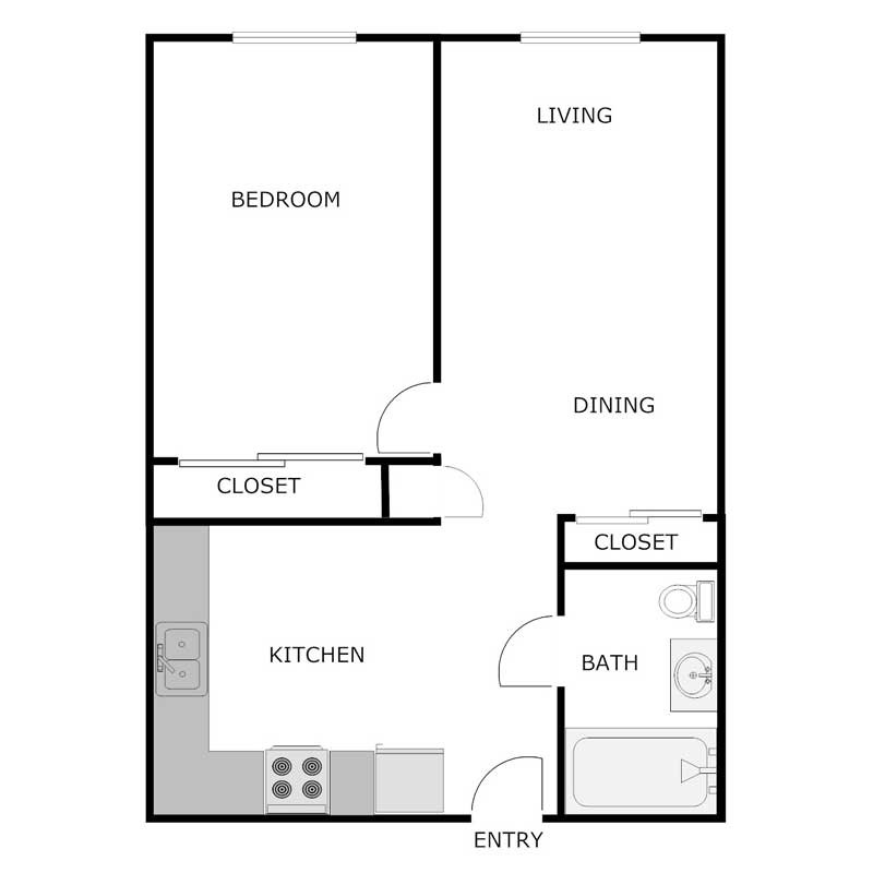 Floorplan - Grand Avenue Apartments