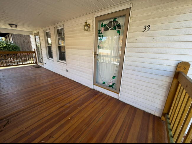 Front Door and Porch - 33 Somers Rd