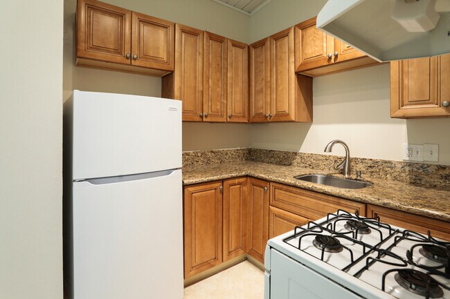 Vaulted ceilings - 3325 Alma St