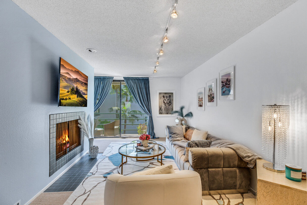 Living Room Featuring a 65 Inch Samsung Smart TV - 2920 Neilson Way