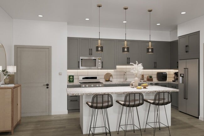 Open Kitchen - Woods at Forest Crossing Apartments