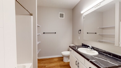 Bathroom - PowderHaus Apartments & Townhomes