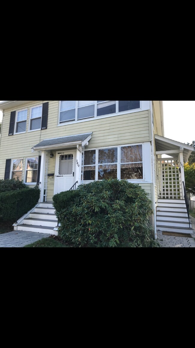 Separate side entry for second floor apartment - 147 Farrington St