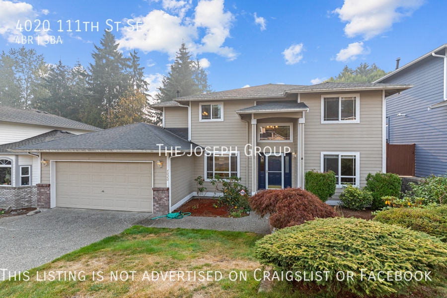 4 bed/2.5 bath in Everett! House Rental in Everett, WA