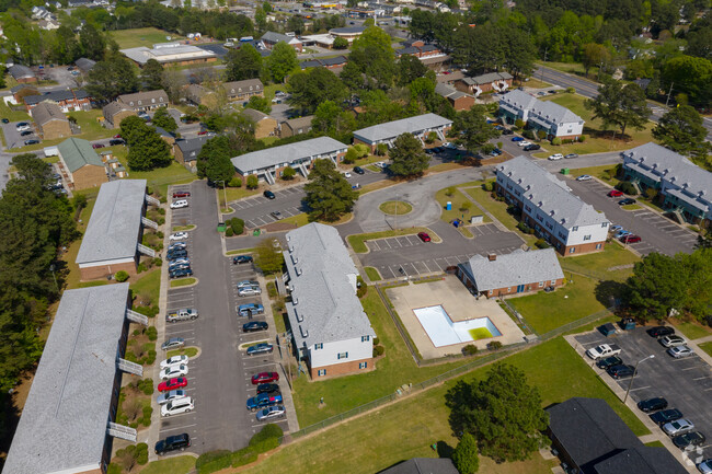 Aerial Photo - Kings Place Apartments