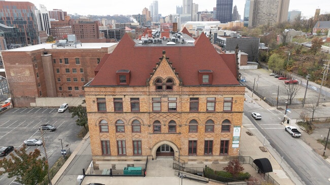 3D Exterior - Fifth Avenue School Lofts