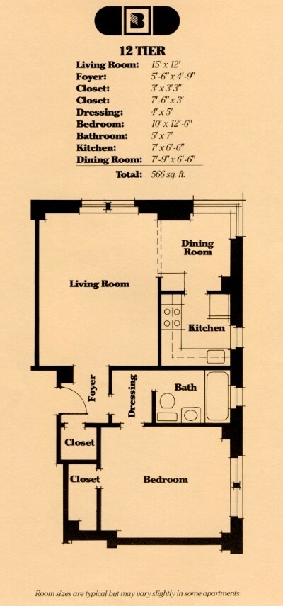 Floor Plan - 2515 K St NW