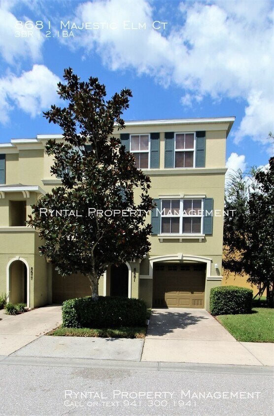 8681 Majestic Elm Ct, Lakewood Ranch, FL 34202 Townhome Rentals in