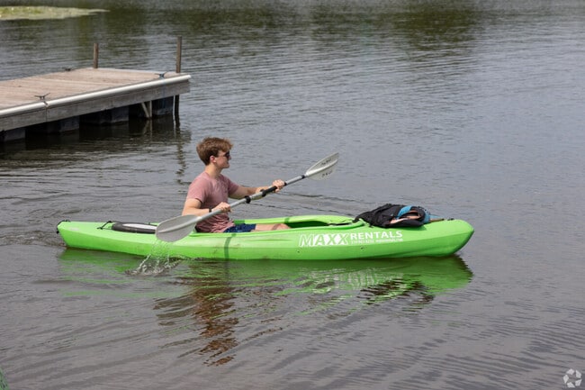Cedar River locals flock to the George Wyth State Park lakes.