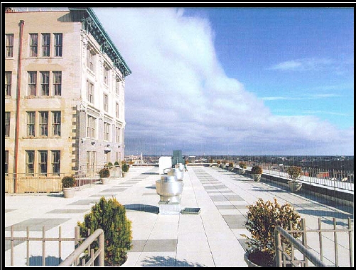 Rooftop Lounge - Broad Street Bank Apartments