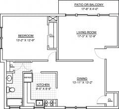 1BR/1BA - Kensington Arms