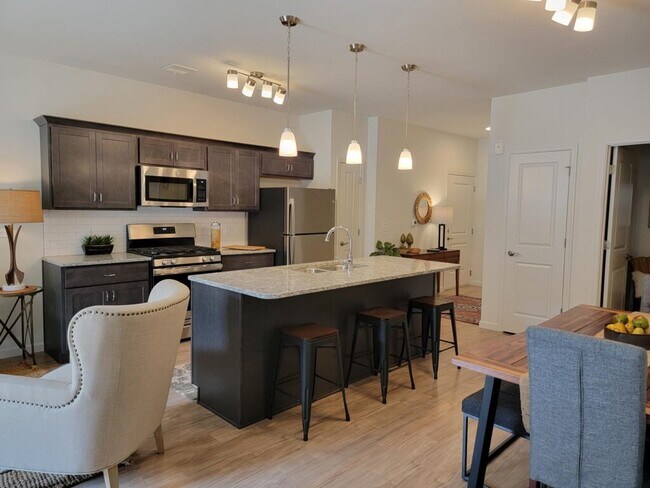 Plano de planta Madison - Cocina - Union Summit at Susquehanna Union Green