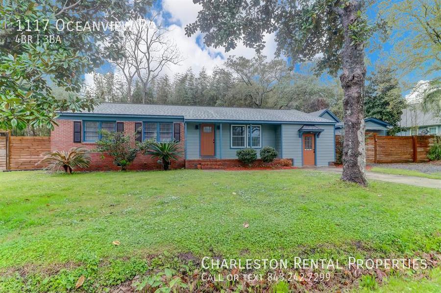 1117 Ocean View Rd, Charleston, SC 29412 House Rental in Charleston
