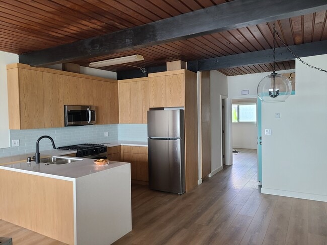 Kitchen with all new appliances, cabinets - 1616 Esplanade