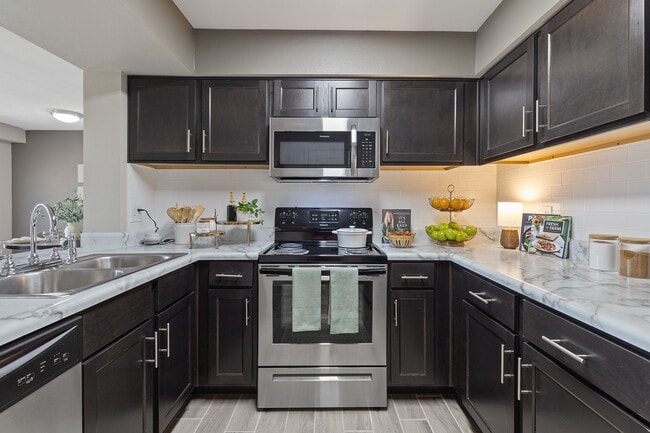 Spacious Kitchens - Portico at Friars Creek Apts