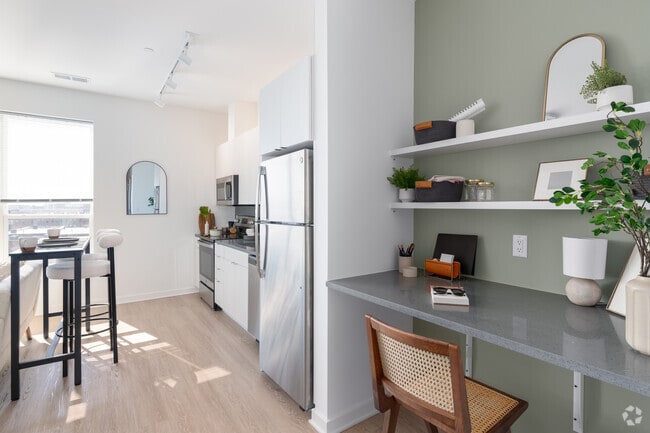 1BR, 1BA - 568SF - HOHM Apartments