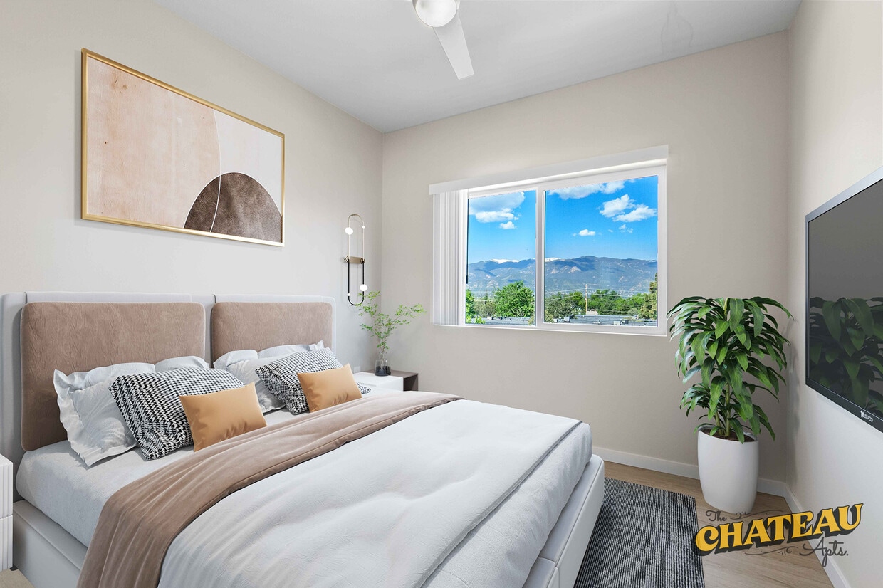 One bedroom - Chateau Apartments