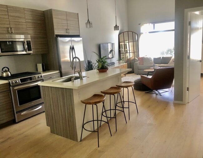 Bright and spacious living area - 180 Dolores St