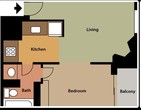 1 Bedroom - Standard