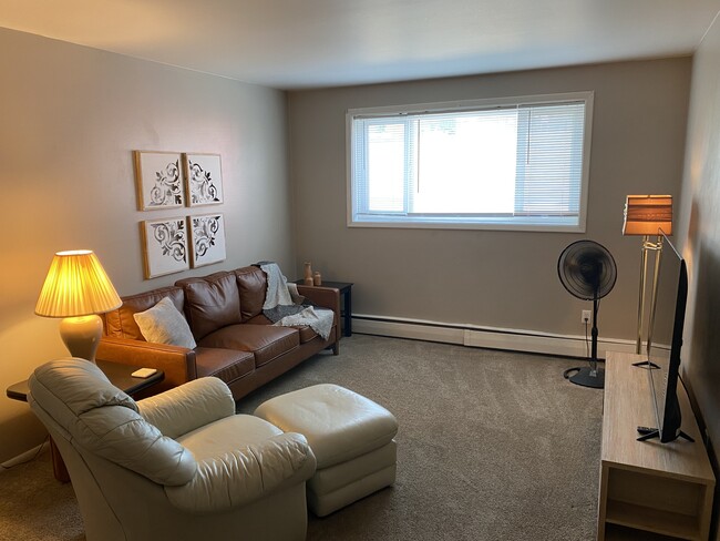 Living Room, Large window very bright inside. - 1000 10th Ave NW