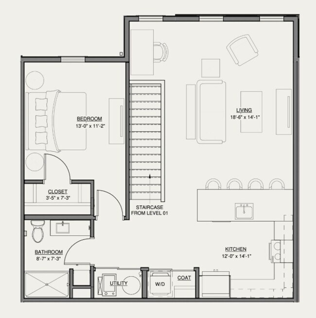 Interior Photo - Axis Apartments