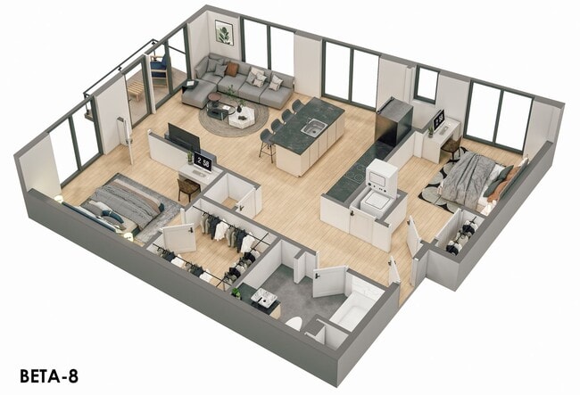 Interior Photo - The Keystone Apartments
