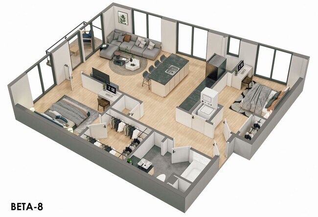 Interior Photo - The Keystone Apartments