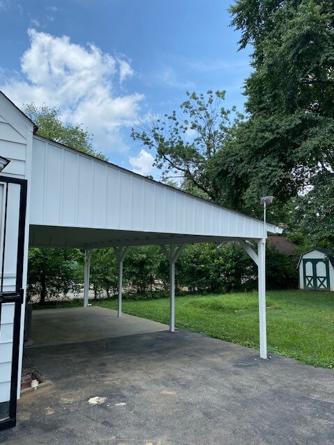 Back Covered Porch - 507 Virginia Ave