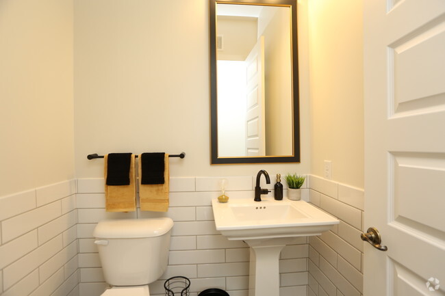 Half Bathroom - 1BR, 1.5BA - 813 SF - Unit B - Luxe at the Highlands