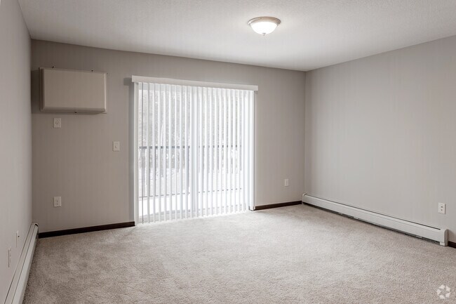 2BR, 1BA - 1,076SF - Living Room - Cardinal Pines 222