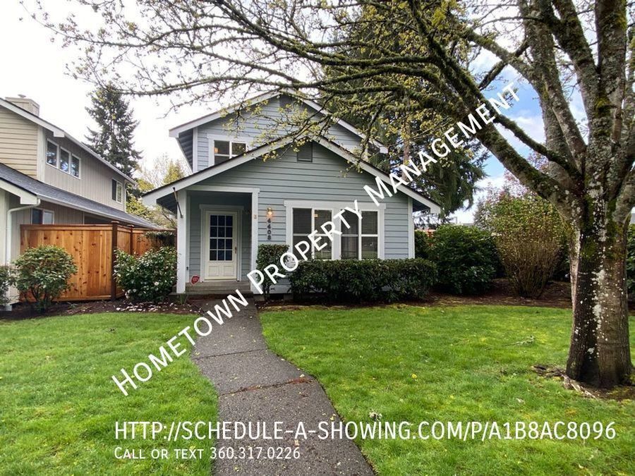3 Bedroom in Lacey Available NOW! House for Rent in Lacey, WA