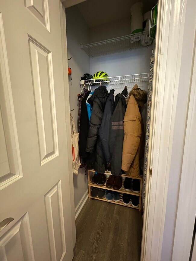 Coat closet - 1417 Newton St NW