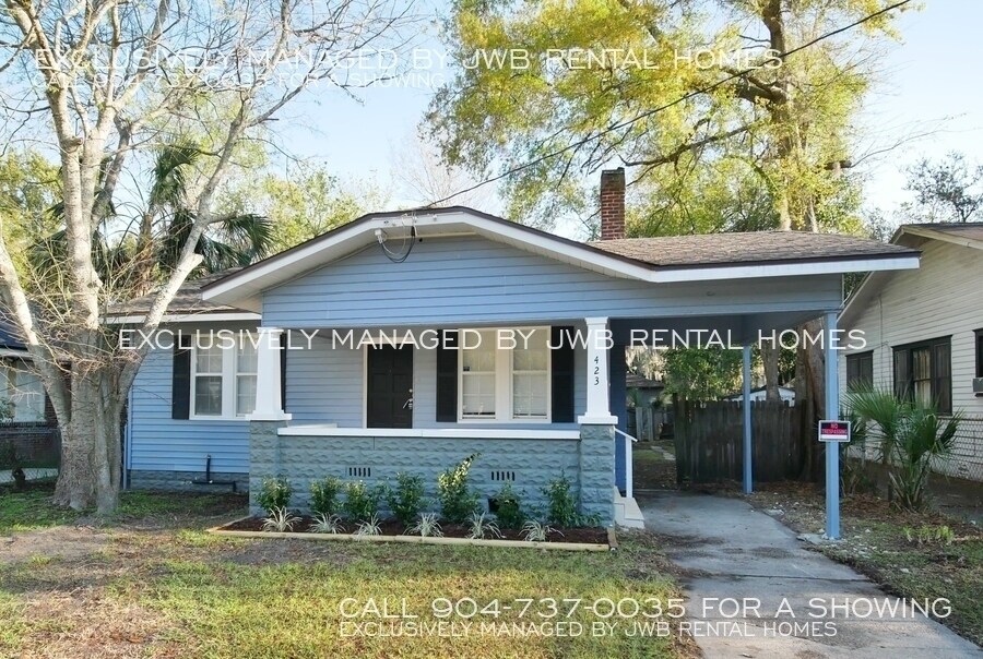 423 Woodbine St, Jacksonville, FL 32206 House Rental in Jacksonville