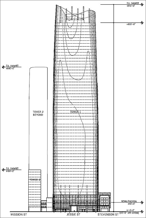 Tower 1 - Oceanwide Center Apartments