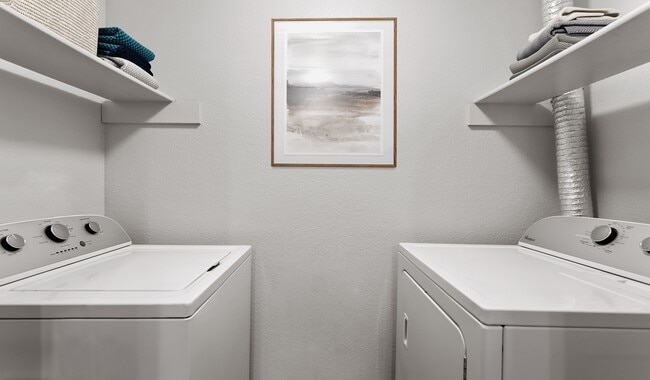 Laundry at home, whenever you need it. - Verona Apartment Homes