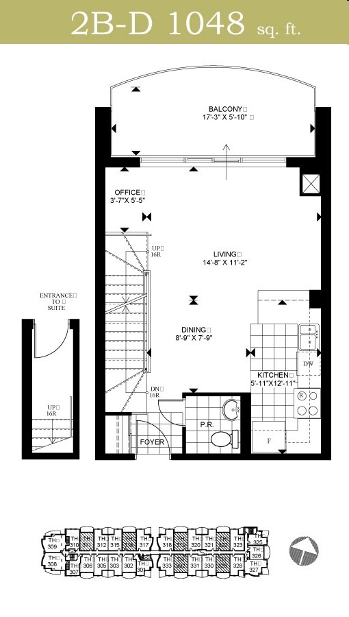 1 chambre/1 salle de bain - Mona Lisa Residences