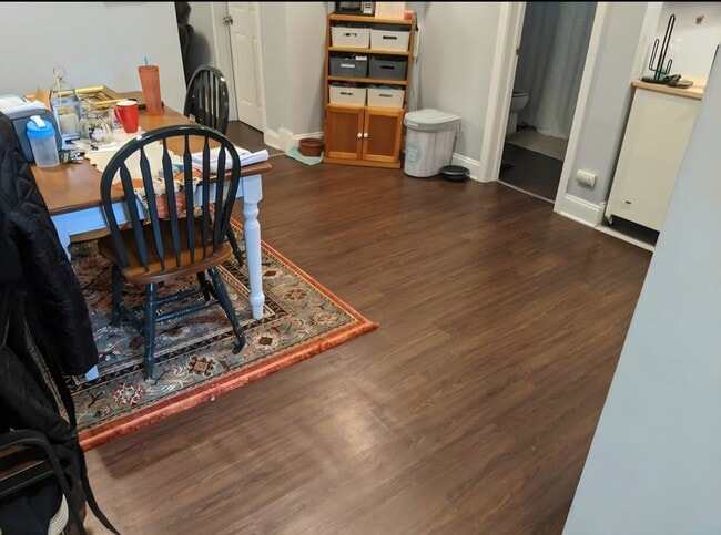 Dining room off of entry. - 106 Atkinson St