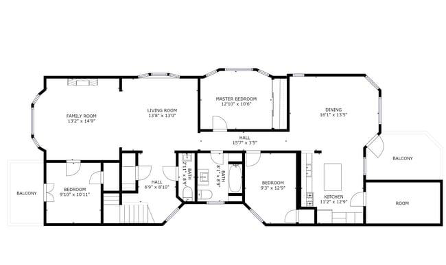 Dimensions & Layout - 509 W Briar Plz Apartments